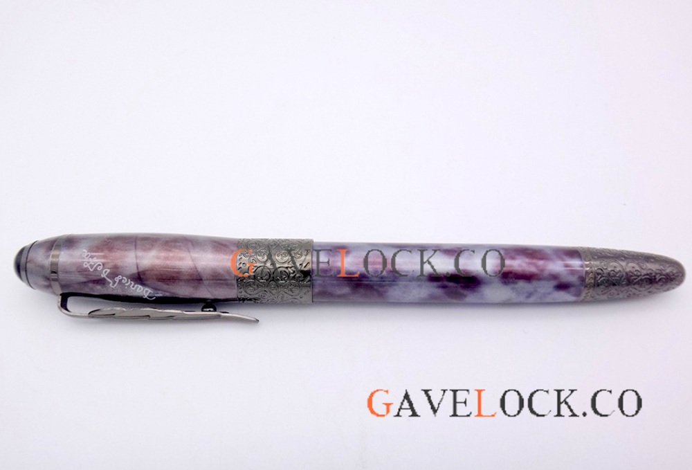 Mont Blanc Daniel Defoe Purple Rollerball Pen / Luxury Replica Pens